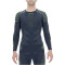 UYN Resilyon langarm Funktionsshirt mit Rundhals Herren dark blue/yellow S/M