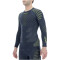 UYN Resilyon langarm Funktionsshirt mit Rundhals Herren dark blue/yellow S/M
