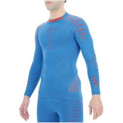 UYN Resilyon Funktionsshirt Rundhals Herren blue/red S/M