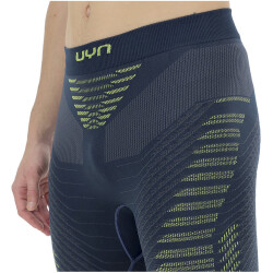 UYN Resilyon 3/4 Funktionsunterhose Herren dark blue/yellow S/M