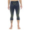 UYN Resilyon 3/4 Funktionsunterhose Herren dark blue/yellow S/M