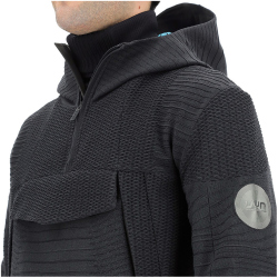 UYN Streetwise Winter Softshelljacke 1/2-Zip Herren cloud/black M