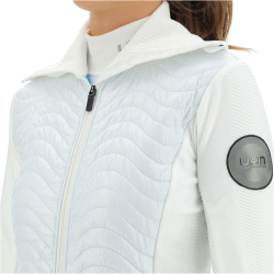 UYN Warmup Padded Softshelljacke Full-Zip Damen blanc/blanc L