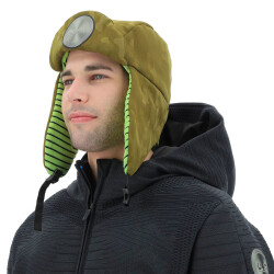UYN Rebel Ear Flap Mütze camouflage military S/M