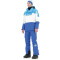 UYN Natyon Flag Skijacke 1/2-Zip Herren diva blue/blanc/surf XXL