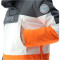 UYN Natyon Flag Skijacke 1/2-Zip Herren iron gate/blanc/scarlet ibis XXL
