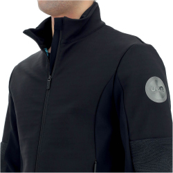 UYN Venture Softshelljacke Full-Zip Herren black/black/turquoise M