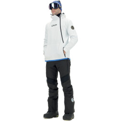 UYN Powder 1/2-Zip Softshelljacke Herren blanc de blanc S