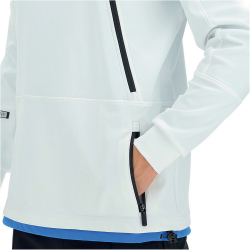 UYN Powder 1/2-Zip Softshelljacke Herren blanc de blanc XL
