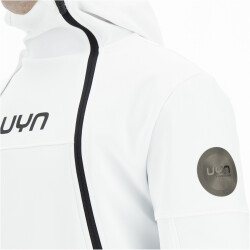 UYN Powder 1/2-Zip Softshelljacke Herren blanc de blanc XXL