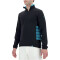 UYN Natyon Ribs 2nd-Layer 1/2-Zip Funktionsshirt Herren black/turquoise/white S
