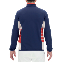 UYN Natyon Ribs 2nd-Layer 1/2-Zip Funktionsshirt Herren deep blue/red/white S