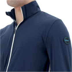 UYN Natyon Flag 2nd-Layer Full-Zip Skijacke Herren deep blue/black/white/red S