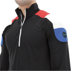 UYN Natyon Tricolor 2nd-Layer 1/2-Zip Funktionsshirt Herren black S