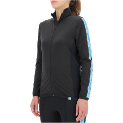 UYN Hangout 2nd-Layer Full-Zip Skijacke Damen black/blue danube S