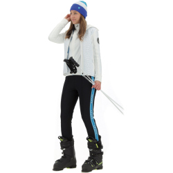 UYN Hangout 2nd-Layer Full-Zip Skijacke Damen blanc/blue...