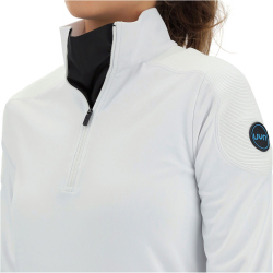 UYN Defence 2nd-Layer 1/2-Zip Funktionsshirt Damen white L
