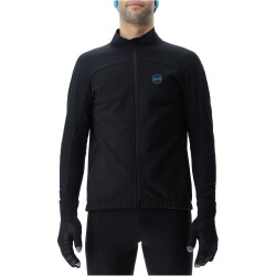 UYN Cross Country Coreshell Skijacke Herren black/black/turquoise S