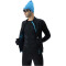 UYN Cross Country Coreshell Skijacke Herren black/black/turquoise S