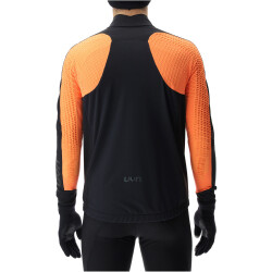 UYN Cross Country Coreshell Skijacke Herren orange fluo/black/turquoise S