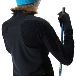 UYN Cross Country Coreshell Skijacke Damen black/black/turquoise S