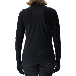 UYN Cross Country Coreshell Skijacke Damen black/black/turquoise S