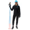 UYN Cross Country Coreshell Skijacke Damen black/black/turquoise S