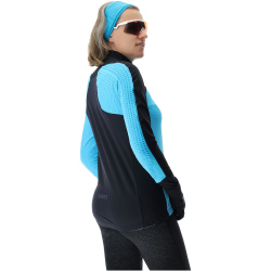 UYN Cross Country Coreshell Skijacke Damen turquoise/black/turquoise S