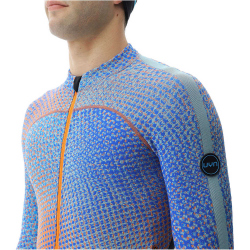 UYN Cross Country Spectre langarm Ski-Langl&auml;ufer Shirt Herren blue sunset S