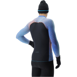UYN Cross Country Spectre langarm Ski-Langl&auml;ufer Shirt Herren blue sunset S