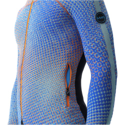 UYN Cross Country Spectre langarm Ski-Langl&auml;ufer Shirt Herren blue sunset S