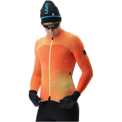 UYN Cross Country Spectre langarm Ski-Langl&auml;ufer Shirt Herren orange ginger S