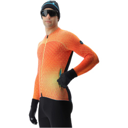UYN Cross Country Spectre langarm Ski-Langl&auml;ufer Shirt Herren orange ginger S