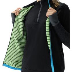 UYN Running Coreshell Laufweste Damen blackboard melange/black XS