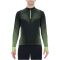 UYN Exceleration Zip Up Laufshirt Herren black/yellow fluo S