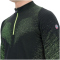 UYN Exceleration Zip Up Laufshirt Herren black/yellow fluo S