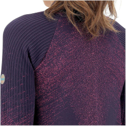 UYN Exceleration langarm Laufshirt Damen plum/pink yarrow XS