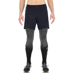 UYN Exceleration 2in1 Laufshorts Herren black/cloud L