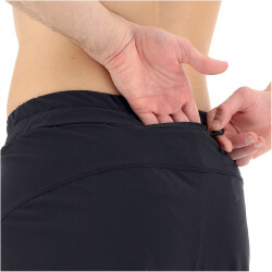 UYN Exceleration 2in1 Laufshorts Herren black/yellow fluo XL