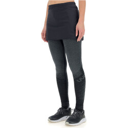 UYN Exceleration 2in1 Laufrock Damen black/cloud S
