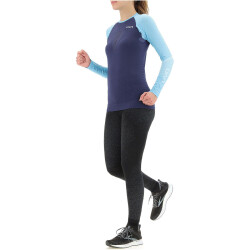 UYN Marathon Funktionsshirt Damen peacot/black/river blue XS