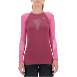 UYN Marathon Funktionsshirt Damen red plum/grey/magenta XS