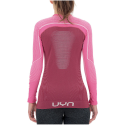 UYN Marathon Funktionsshirt Damen red plum/grey/magenta XS