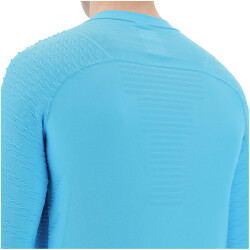 UYN Run Fit langarm Laufshirt Herren blue danube XXL