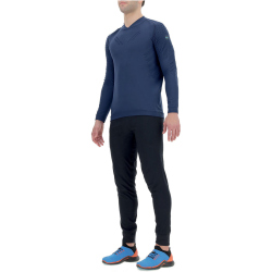 UYN Run Fit langarm Laufshirt Herren dress blue S