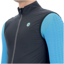 UYN Coreshell Fahrradweste Herren black/black XL