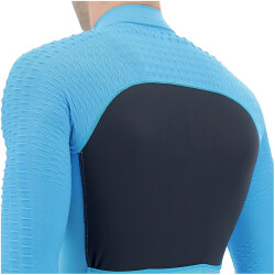 UYN Airwing Winter langarm Fahrradtrikot Herren turquoise/black XL