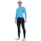 UYN Airwing Winter langarm Fahrradtrikot Herren turquoise/black XXL