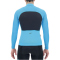 UYN Airwing Winter langarm Fahrradtrikot Herren turquoise/black XXL