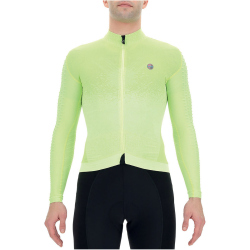 UYN Airwing Winter langarm Fahrradtrikot Herren yellow/black L